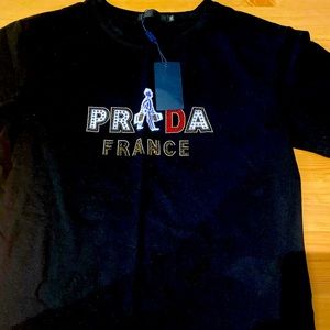 ❤️Black Prada Blouse❤️